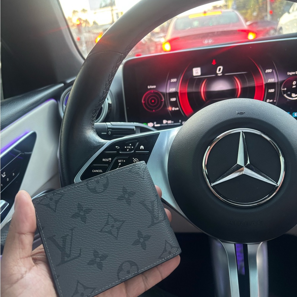 Gray Monogram Wallet - Picture 4 of 8